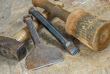 Steinmetz Werkzeuge